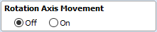 Rotation Axis Movement Section